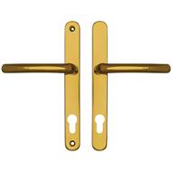 Fab & Fix Balmoral Lever Lever UPVC Multipoint Door Handles -  92mm PZ Sprung 212mm Screw Centres