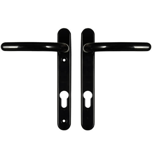 Fab & Fix Windsor Lever Lever UPVC Multipoint Door Handles - 92mm PZ Sprung 122mm Screw Centres 