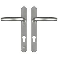 Hoppe Atlanta Lever Lever UPVC Multipoint Door Handles -  92mm PZ Sprung 122mm Screw Centres