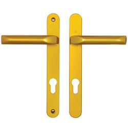 Hoppe Tokyo Lever Lever UPVC Multipoint Door Handles -  92mm PZ Unsprung 203mm Screw Centres