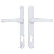 Hoppe Tokyo Lever Lever UPVC Multipoint Door Handles -  92mm PZ Sprung 215mm Screw Centres