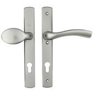 Winkhaus Palladio Lever Moveable Pad UPVC Multipoint Door Handles - 92mm PZ Unsprung 215mm Screw Centres