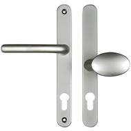 Fab & Fix Balmoral Lever Moveable Pad UPVC Multipoint Door Handles - 92mm/62mm PZ Sprung 212mm Screw Centres