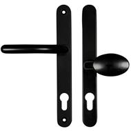 Fab & Fix Balmoral Lever Moveable Pad UPVC Multipoint Door Handles - 92mm/62mm PZ Sprung 212mm Screw Centres