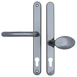 Fab & Fix Blenheim Lever Moveable Pad UPVC Multipoint Door Handles - 92mm/62mm PZ Sprung 240mm Screw Centres