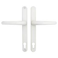 Millenco Lever Lever UPVC Multipoint Door Handles -  117mm PZ Sprung 237mm Screw Centres