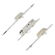 GU Europa Latch Deadbolt 2 Hooks 2 Outboard Rollers Lift Lever Multipoint Door Lock - Option 2 (top hook to spindle = 570mm)