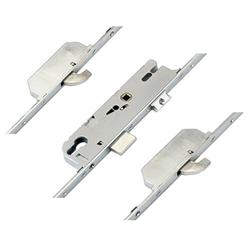 GU Europa Latch Deadbolt 2 Hooks 20mm Flat Faceplate Split Spindle Multipoint Door Lock