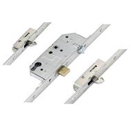 Fix 6025 Latch Deadbolt 2 Hooks Lift Lever Multipoint Door Lock (Euro Cylinder Version)