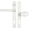Fab & Fix Balmoral Lever Moveable Pad UPVC Multipoint Door Handles - with Snib 92mm/62mm Sprung 212mm Screw Centres