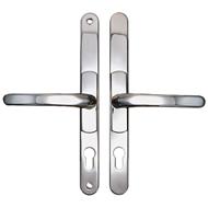 VERSA Lever Lever UPVC Multipoint Adjustable Door Handles - 62-95mm PZ Sprung 260mm Screw Centres