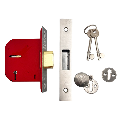 Union 2105 Non British Standard 5 Lever Mortice Deadlock