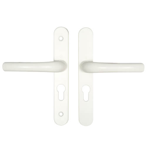 Hoppe Tokyo Lever Lever UPVC Multipoint Door Handles -  48mm PZ Sprung 160mm Screw Centres