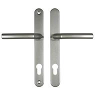 Hoppe Birmingham Sprung Lever Lever UPVC Multipoint Door Handles -  92mm PZ 215mm Screw Centres