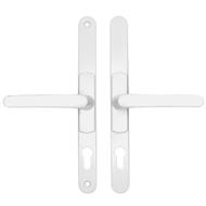 VERSA Lever Lever UPVC Multipoint Adjustable Door Handles - 62-95mm PZ Sprung 260mm Screw Centres