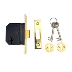 Union Essential 3 Lever Mortice Deadlock