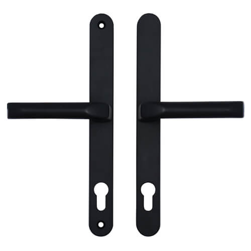 Hoppe London Lever Lever UPVC Multipoint Door Handles -  92mm PZ Sprung 240mm Screw Centres