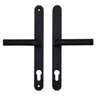 Hoppe London Lever Lever UPVC Multipoint Door Handles -  92mm PZ Sprung 240mm Screw Centres