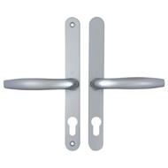 Hoppe/Fullex Lever Lever UPVC Multipoint Door Handles -  68mm PZ Sprung 215mm Screw Centres