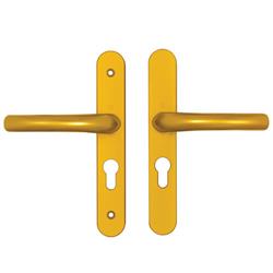 Hoppe Tokyo Lever Lever UPVC Multipoint Door Handles -  48mm PZ Sprung 160mm Screw Centres