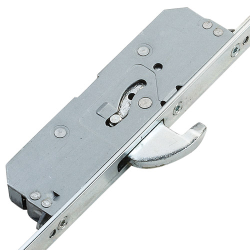 Fuhr 859 Type 4 Latch Deadbolt 2 Hooks Split Spindle Multipoint Door Lock - 16mm Faceplate (top hook to spindle = 730mm)