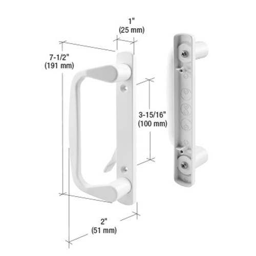 C1178 Series Handle Set for Patio Doors