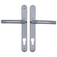 Hoppe Birmingham Sprung Lever Lever UPVC Multipoint Door Handles -  92mm PZ 215mm Screw Centres