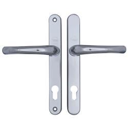 Yale Lever Lever UPVC Multipoint Door Handles -  92mm PZ Sprung 215mm Screw Centres