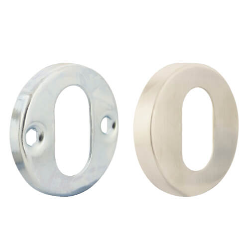 TSS Modern Oval Concealed Fix Escutcheon