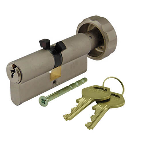Gege pExtra Plus Banham 363 Type Mortice Lock Euro Key and Turn Cylinder