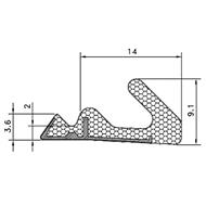 Q-Lon AQ124 Foam Weatherseal