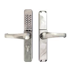 Codelocks CL0470 Narrow Aluminium Door Digital Lock With Euro Cylinder (Suits screw in lockcases)