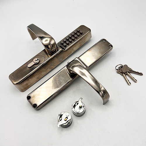 Codelocks CL0470 Narrow Aluminium Door Digital Lock With Euro Cylinder (Suits screw in lockcases)