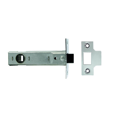 Union Essential Tubular Mortice Latch - Zinc Plated