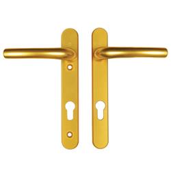 Hoppe Tokyo Lever Lever UPVC Multipoint Door Handles -  92mm PZ Unsprung 122mm Screw Centres