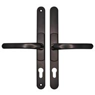 VERSA Lever Lever UPVC Multipoint Adjustable Door Handles - 62-95mm PZ Sprung 260mm Screw Centres