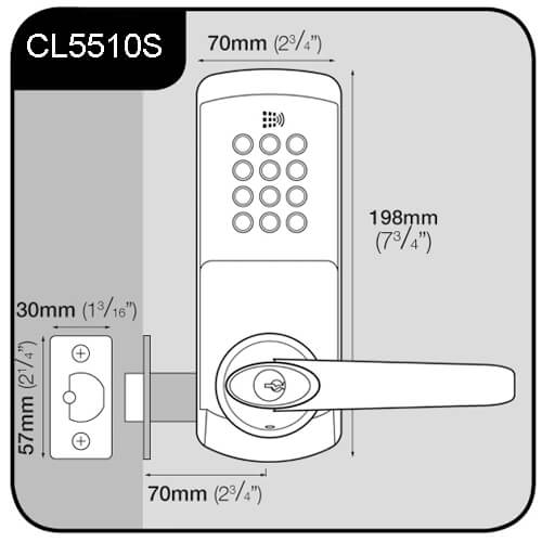 Codelocks K3 Connected CL5510 Smart Lock