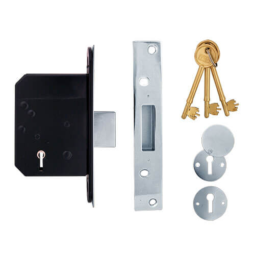 TSS British Standard 5 Lever Mortice Deadlock