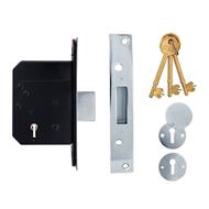 TSS British Standard 5 Lever Mortice Deadlock