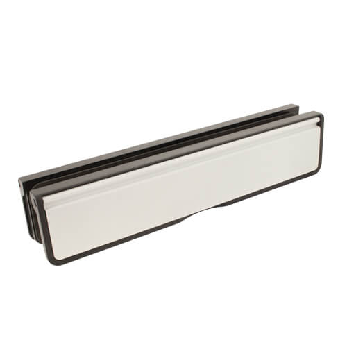 TSS 12" Telescopic Letterplate for UPVC Doors -  20-40mm