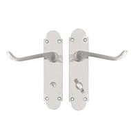 TSS Regent Scroll Lever Handle on Plate Door Furniture