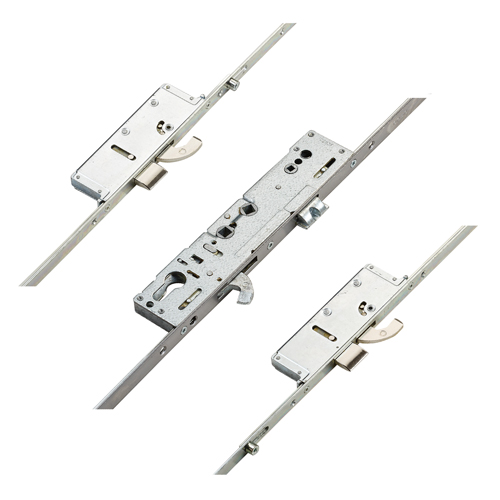 Millenco Mantis 3 Latch 2 Deadbolts 3 Hooks 2 Rollers Double Spindle Multipoint Door Lock