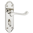 ASEC URBAN San Francisco Bathroom Lever on Plate  Door Furniture