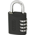 ABUS 158KC Series Combination Open Shackle Padlock With Key Over-Ride