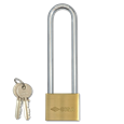 CISA 22011 KA Long Shackle Brass Padlock