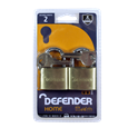 DEFENDER Brass Open Shackle Padlock