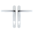 ASEC Vital Lever Short Backplate 121mm Screw Centres