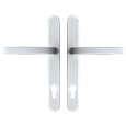 ASEC Vital Lever Long Backplate 211mm Screw Centres