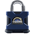 SQUIRE Stronghold Open Shackle Padlock Body Only To Take KIK-SS Insert