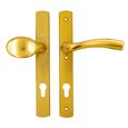 Winkhaus Palladio Lever Fixed Pad UPVC Multipoint Door Handles - 92mm PZ Unsprung 215mm Screw Centres